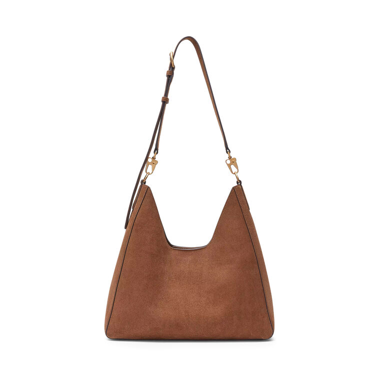 Parker Suede Hobo Bag image number null