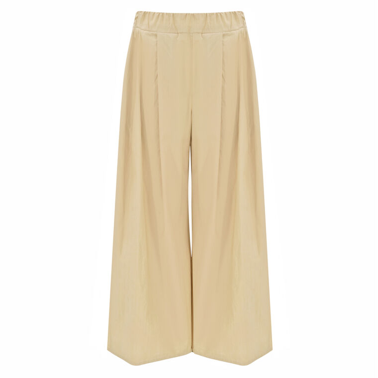 Dalla Cropped Wide-Leg Pant image number null