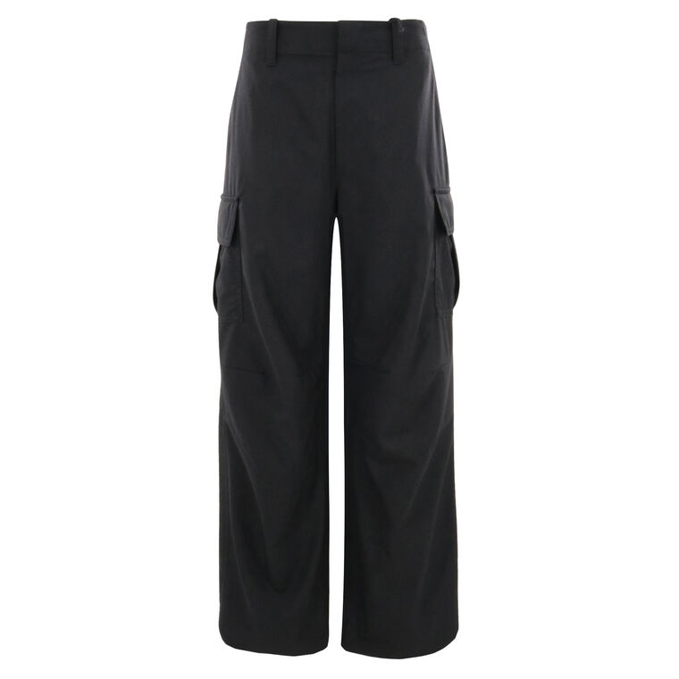 Fine Wool Cargo Pants image number null