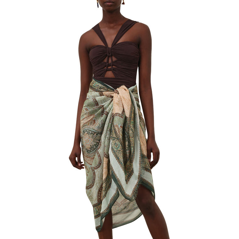 Printed Cotton Pareo image number null