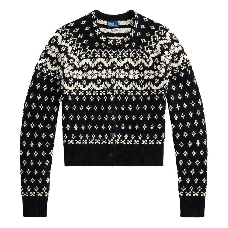 Fair Isle Crewneck Sweater image number null