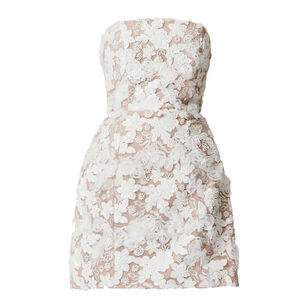 Vonni Strapless Party Mini Dress