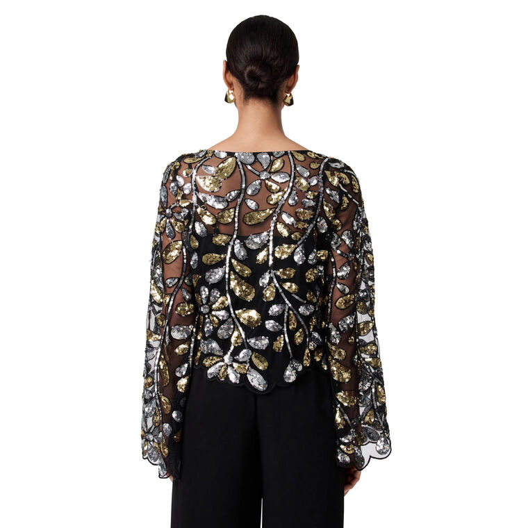 Femmes Sequin Top image number null