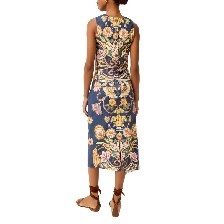 Sutton Midi Sheath Skirt image number null