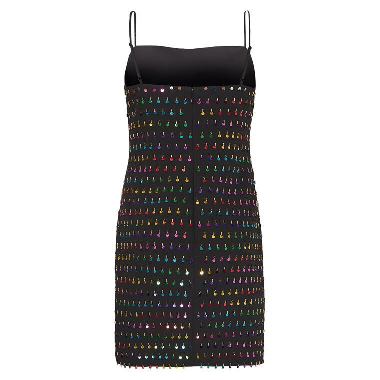 Colette Sequins Beaded Mini Dress image number null