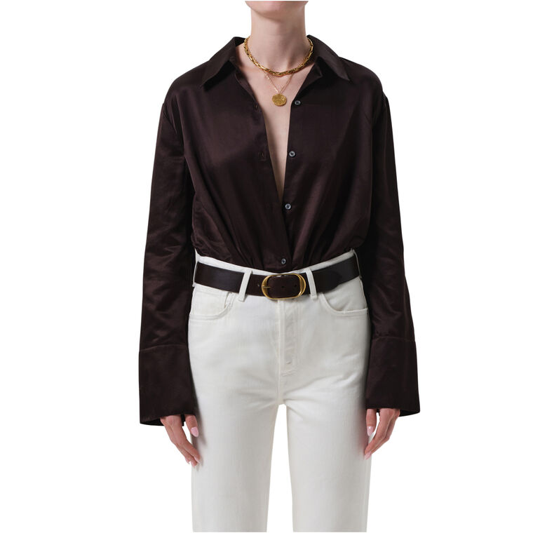Camilia Long Sleeve Button-Up Shirt image number null