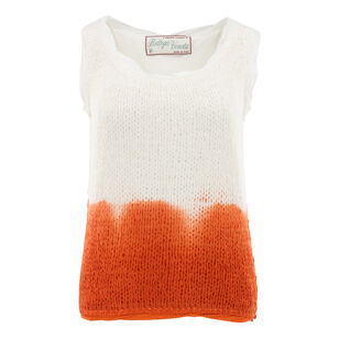Wool And Silk Overdyed Tank