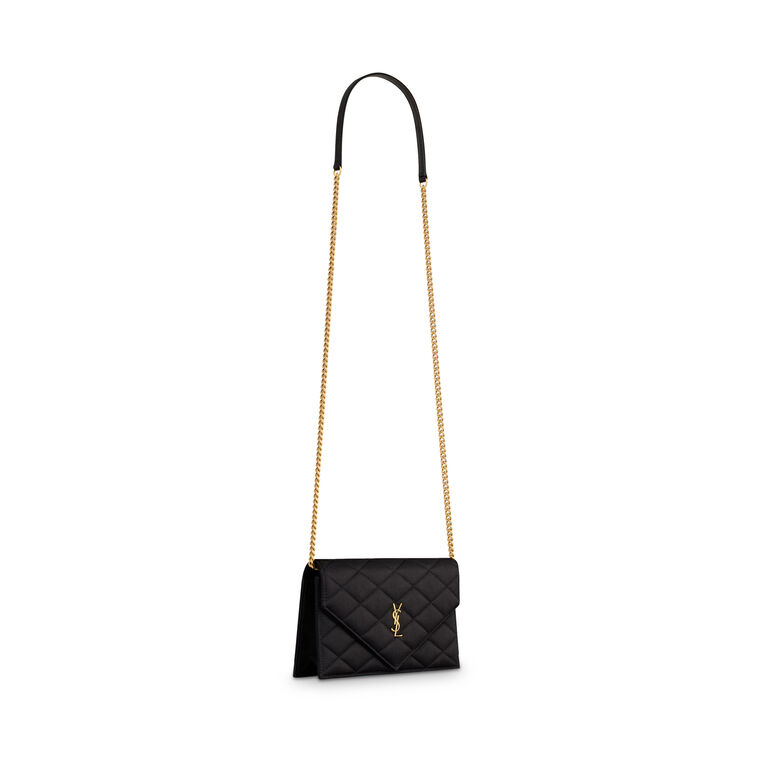 Paris Satin Chain Wallet image number null