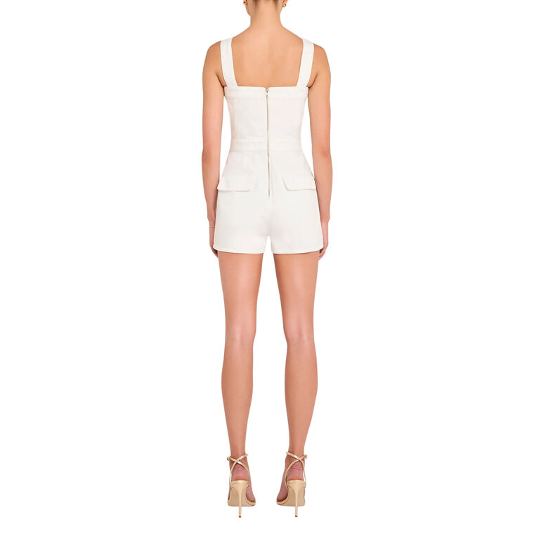 Frida Sleeveless Romper image number null