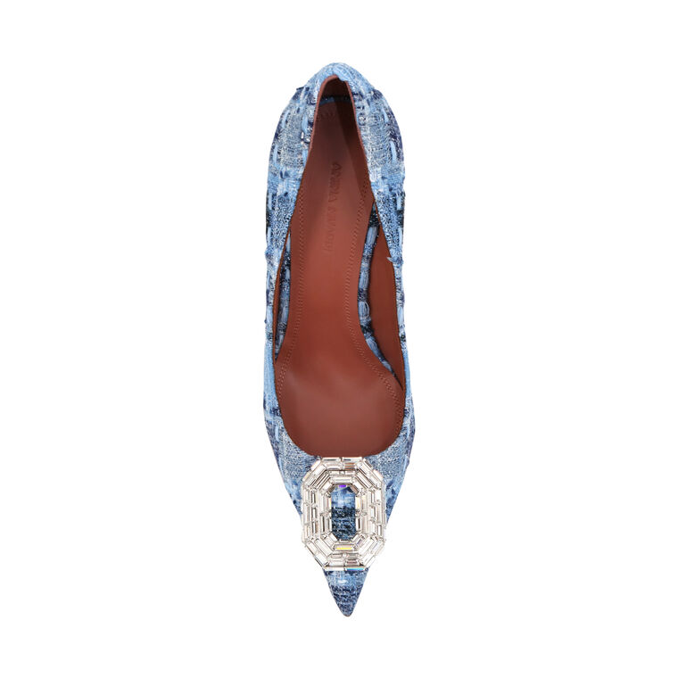 Camelia 90mm Tweed Pump image number null