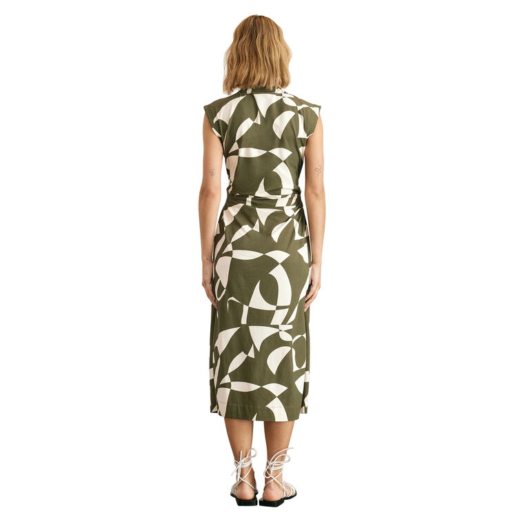 Aurora Short Sleeve Midi Dress image number null