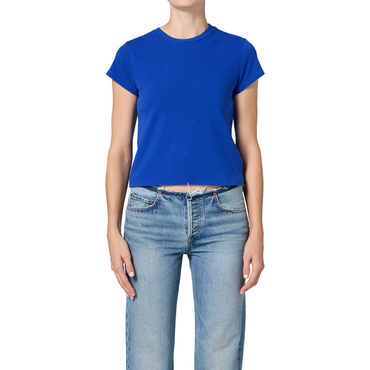 Adine Short Sleeve Shrunken Tee image number null