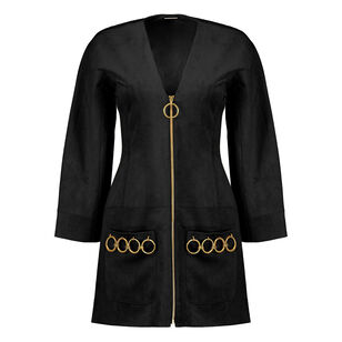 Anesa Flared Sleeve Mini Dress