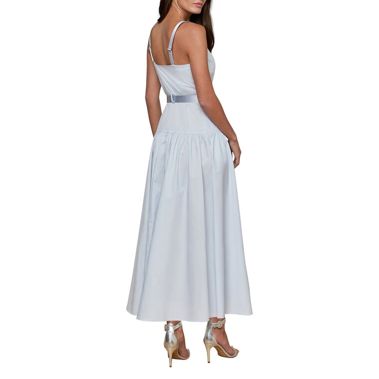 Rima Sleeveless Belted Maxi Dress image number null