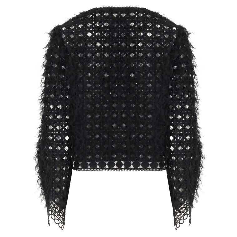Ollie Lace Fringe Jacket image number null