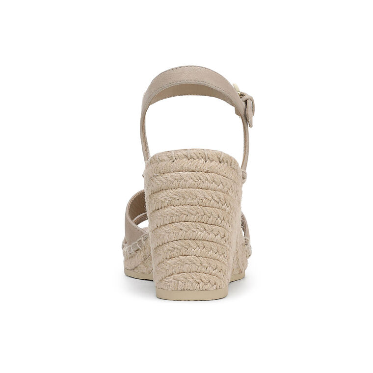 Gwen Suede Espadrille Wedge Sandal image number null