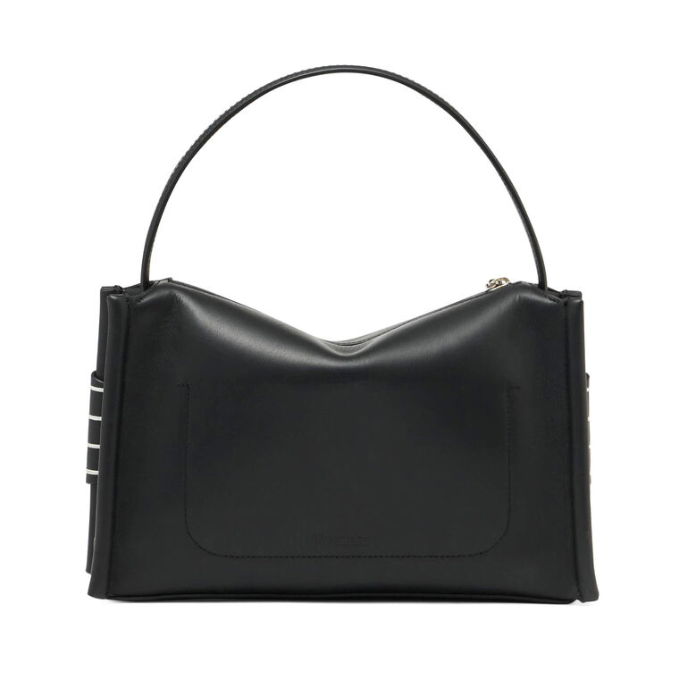 Loafer Leather Shoulder Bag image number null