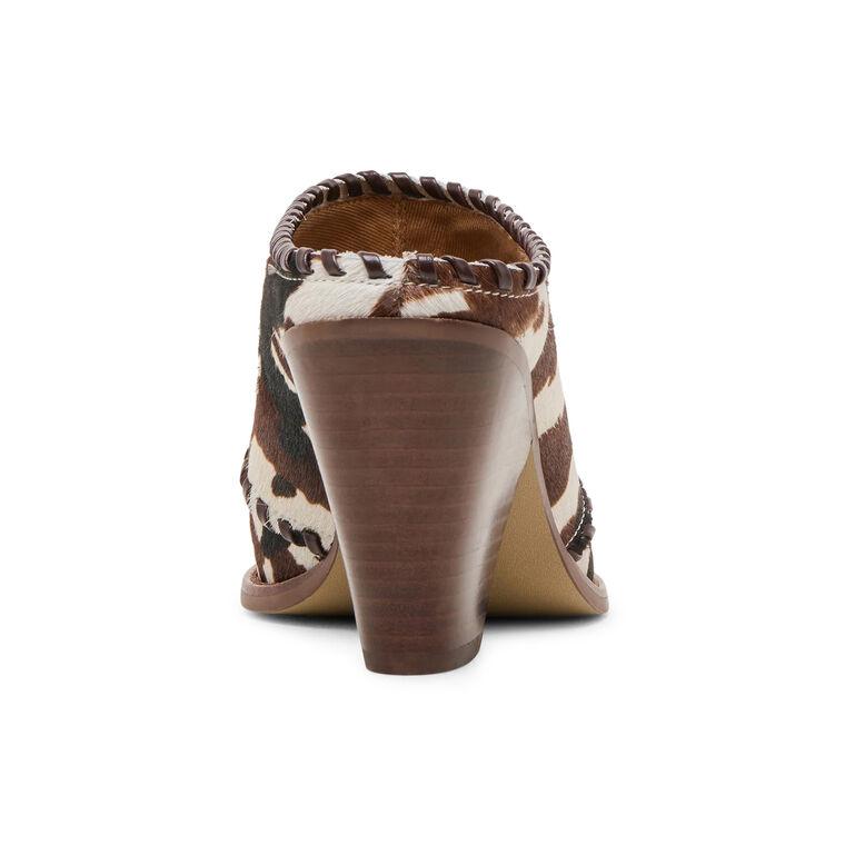 Jolyn Western Calf Hair Mule image number null