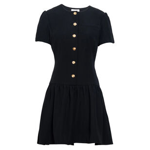 Ripley Short Sleeve Button-Front Mini Dress