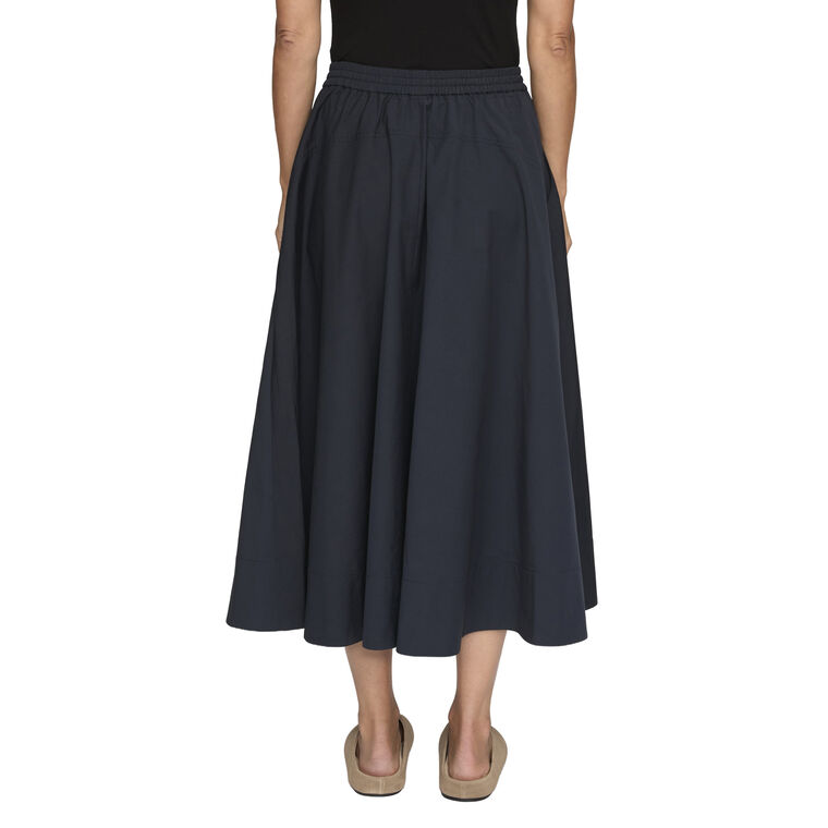 Remy Drawstring Midi Skirt image number null
