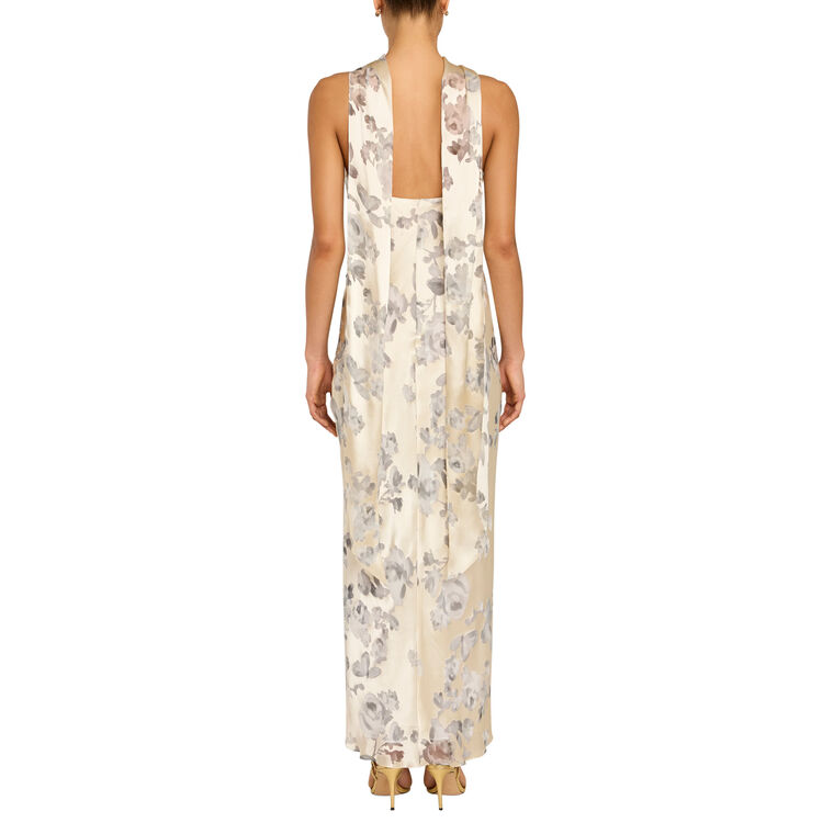 Ashton Sleeveless Floral Maxi Dress image number null