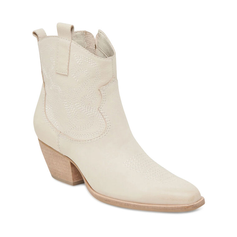 Shania Cowboy Leather Bootie image number null
