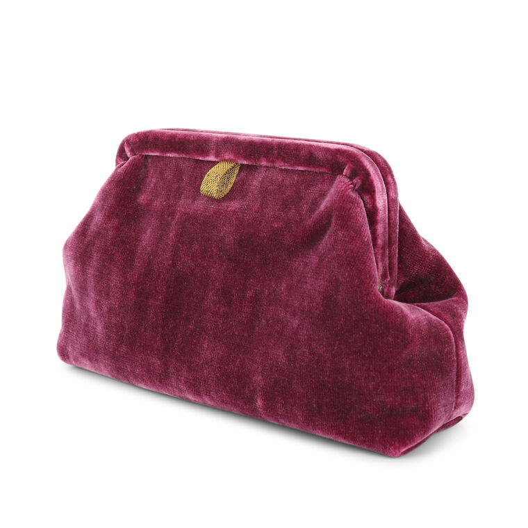 Liette Velvet Clutch image number null