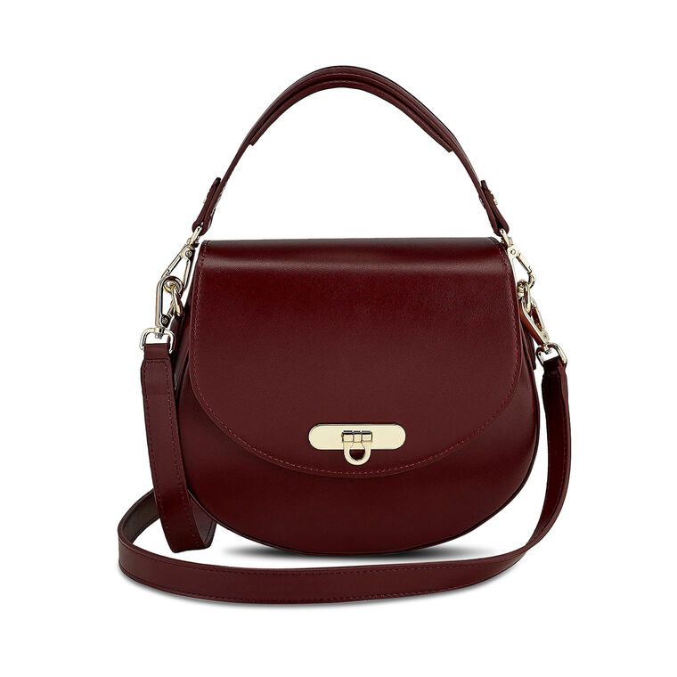 Sophia Top Handle Saddle Bag image number null