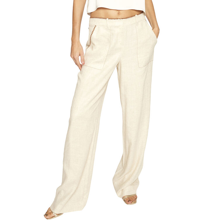 Ofelia Linen Pant image number null