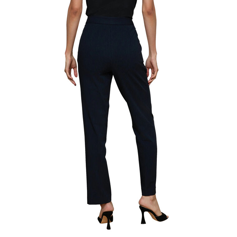 Rebel Pinstriped Trouser image number null