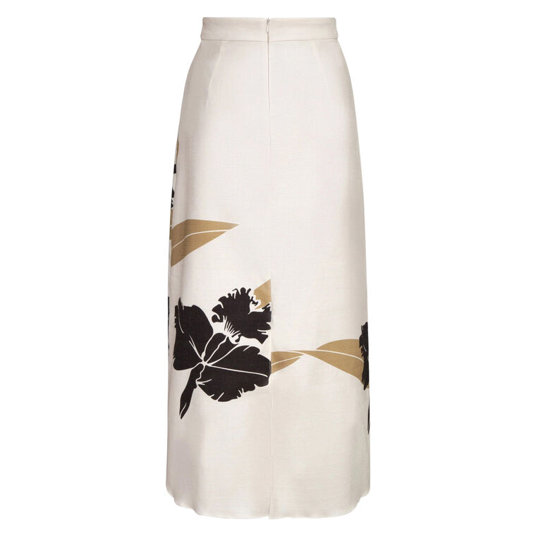 El Carmen Cotton Midi Skirt image number null