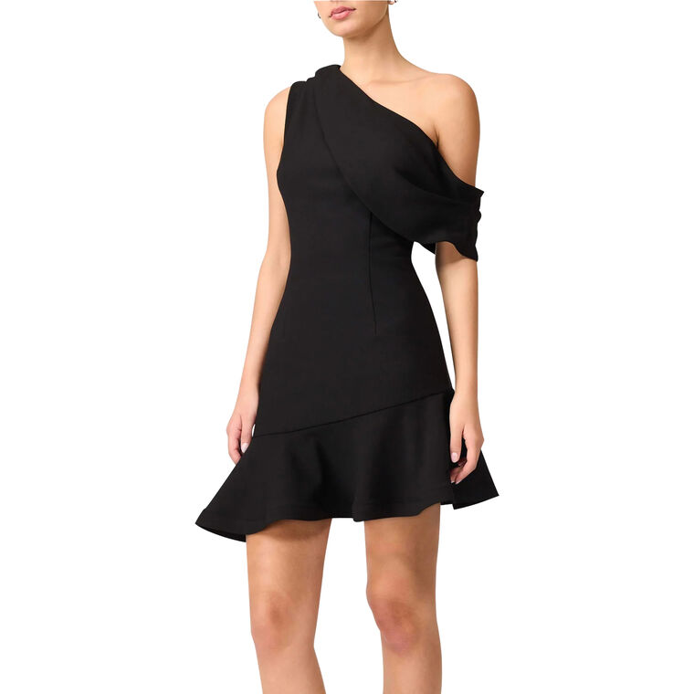 Ava Asymmetrical Sleeveless Mini Dress image number null