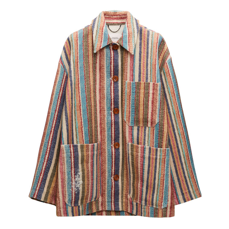 Striped Comfort Jacket image number null