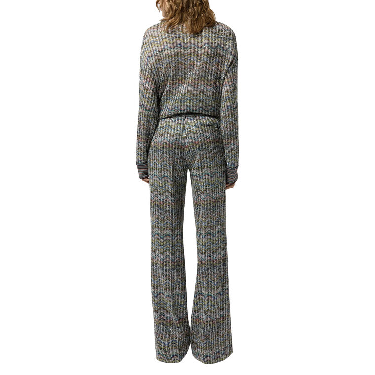 Tailored Sequin Trousers image number null
