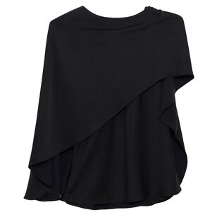 Eliora Draped Cape Top