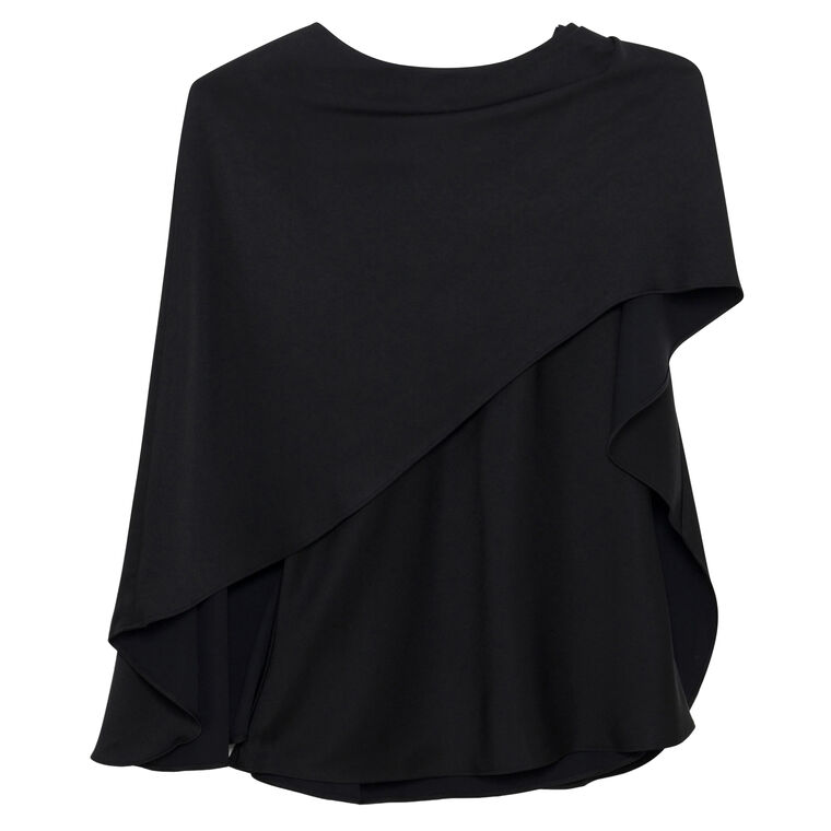 Eliora Draped Cape Top image number null