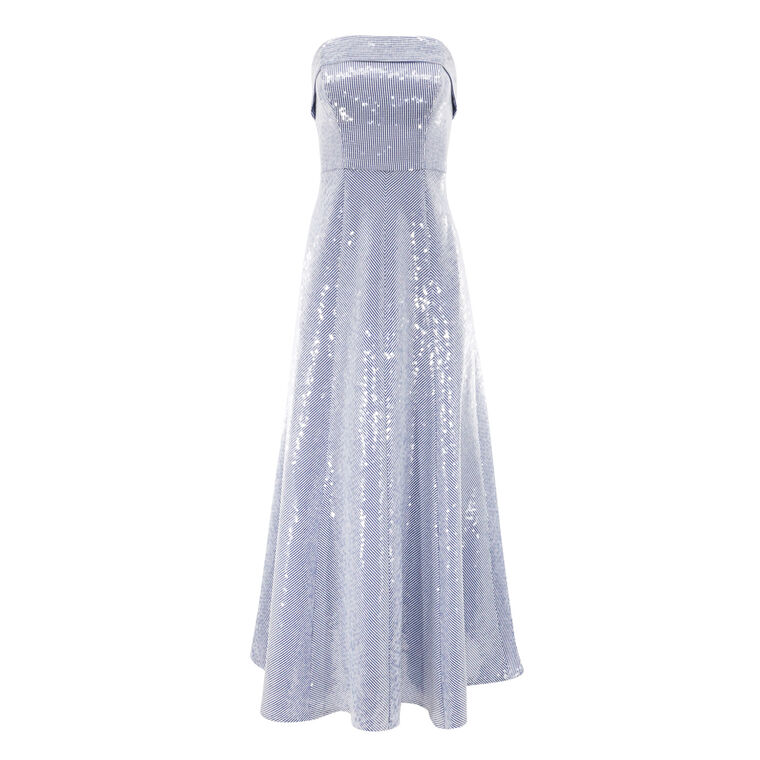 Shoshanna Bennett Strapless Sequined Maxi Dress | Tootsies