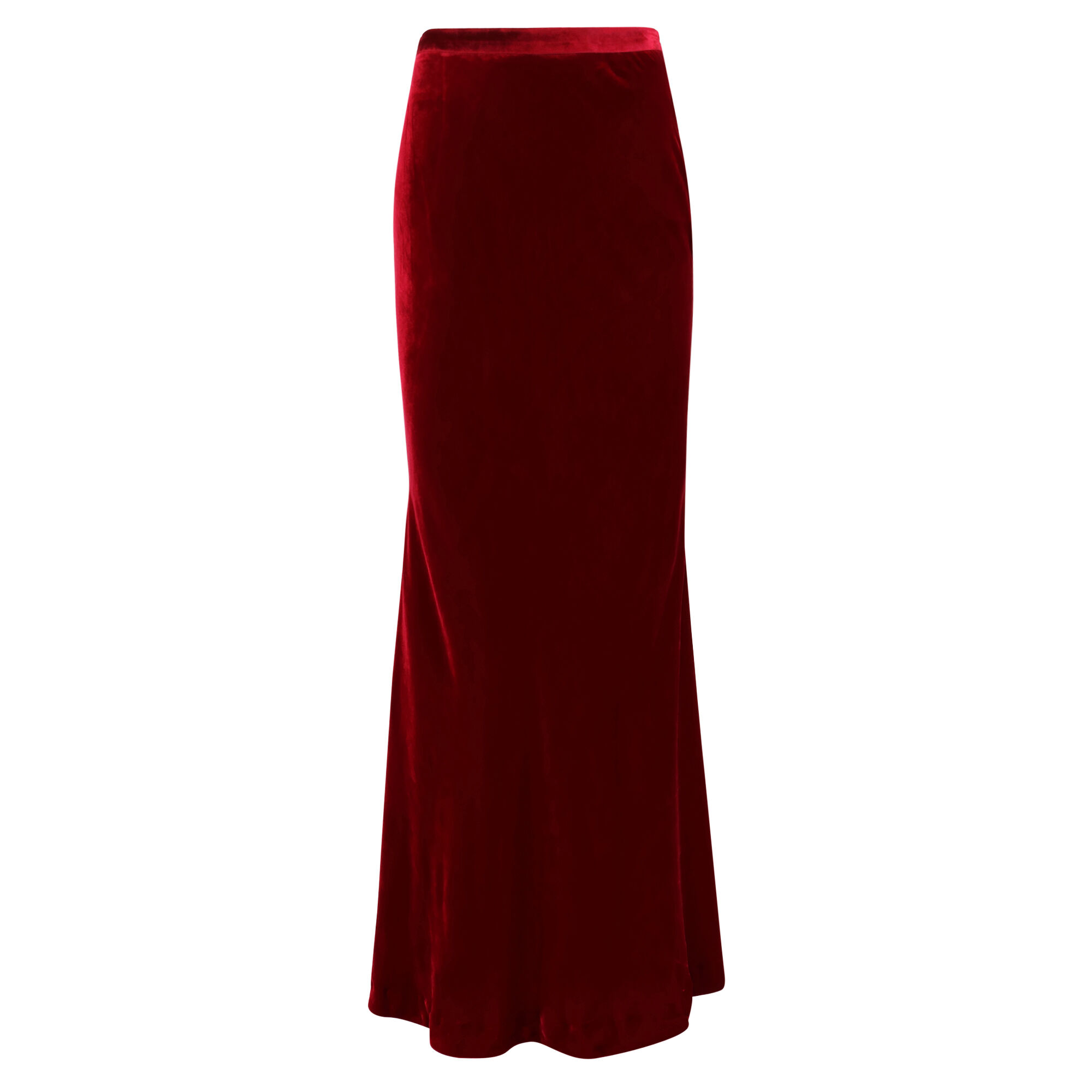 Trina Turk Rabina Velvet Mermaid Maxi Skirt | Tootsies