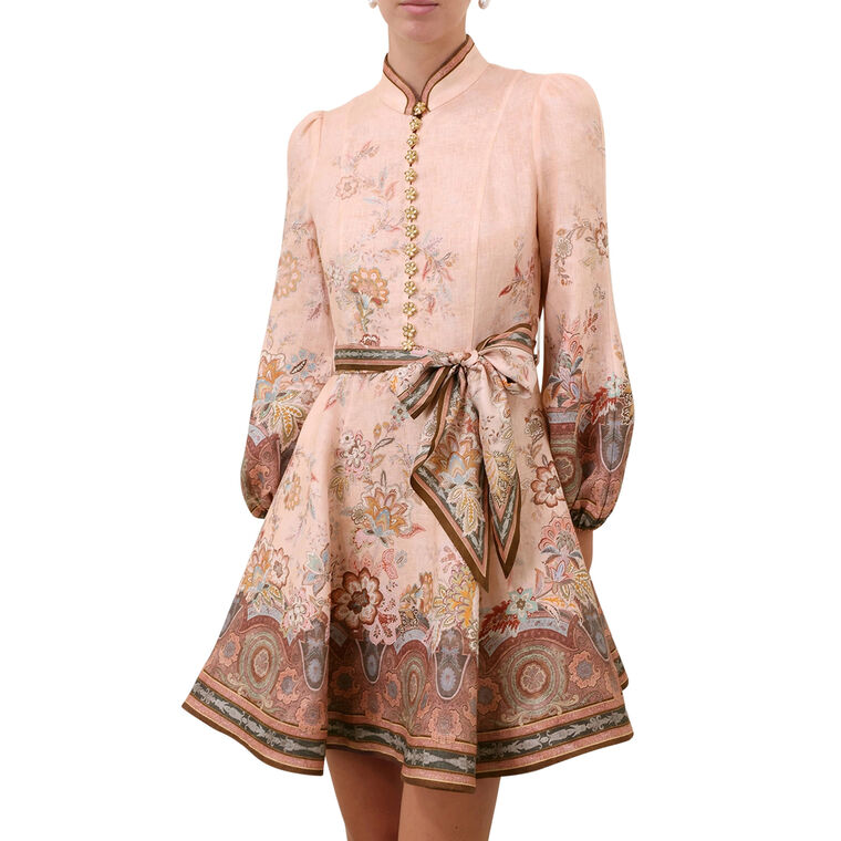 Alchemy Button Mini Dress image number null