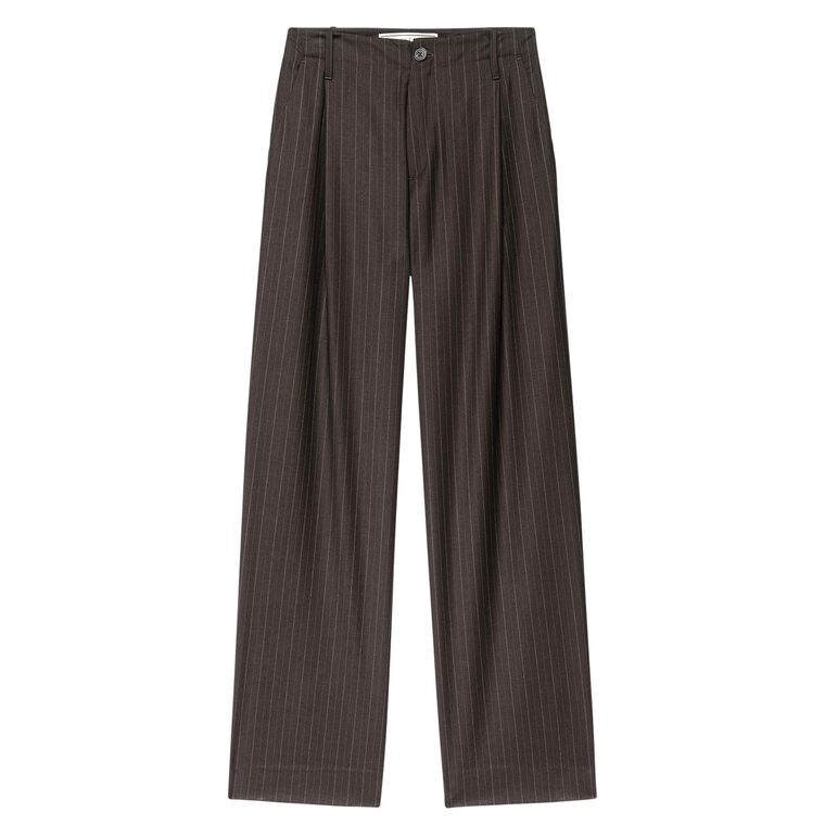 The Menswear Straight-Leg Pinstripe Trouser image number null