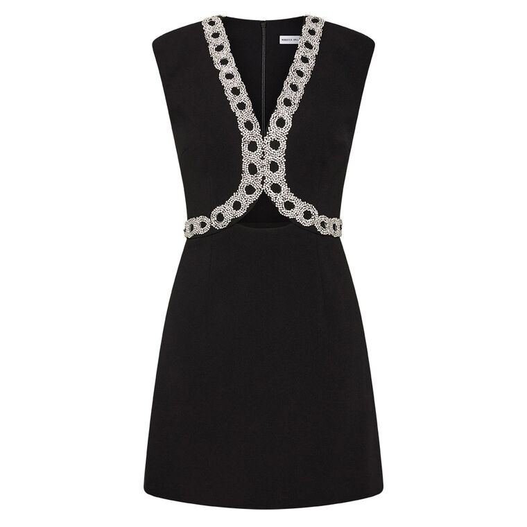 Celinda Sleeveless V-Neck Mini Dress image number null