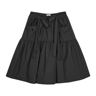 Cai Crisp Ripstop Midi Skirt