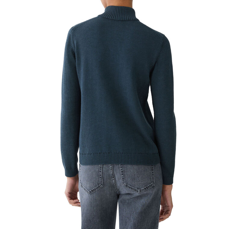 Fitted Cotton-Silk Bomber Jacket image number null