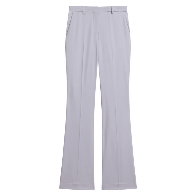 Slim Flare Stretch Wool Trousers image number null
