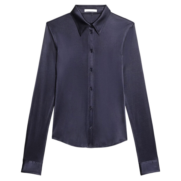 helmut lang dress shirt Helmut Lang Midi Shirt Dress