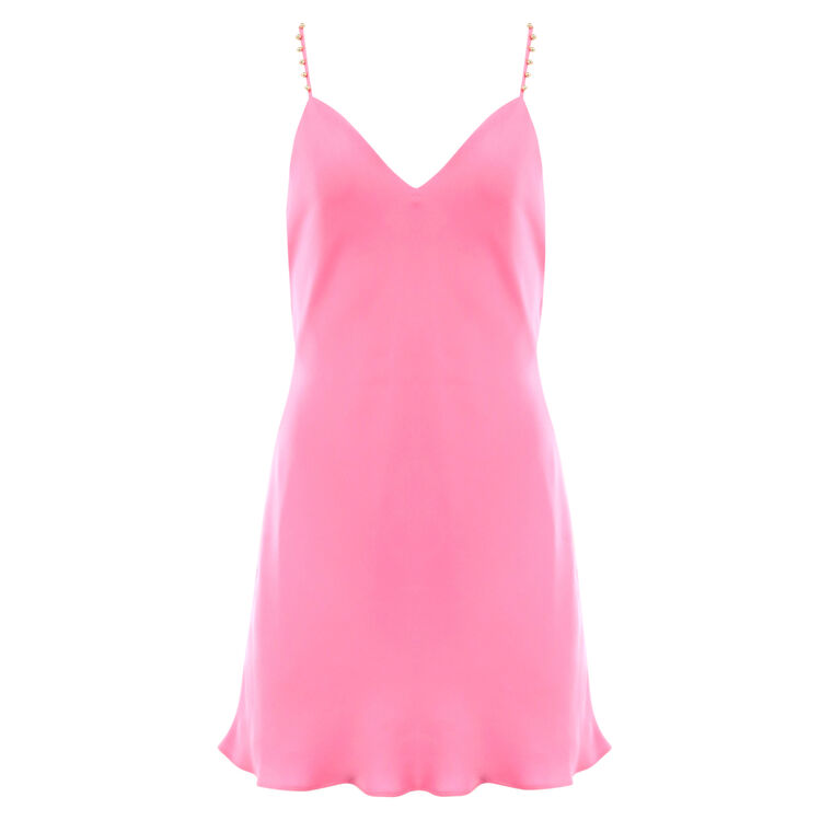 Aria V-Neck Embellished Strap Mini Dress image number null