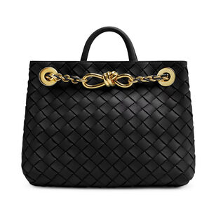 Small Andiamo Top Handle Bag With Chain