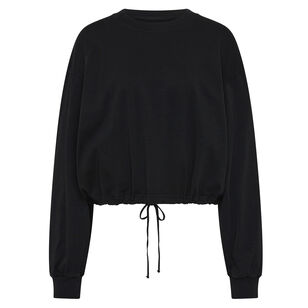 Drawstring Long Sleeve Top
