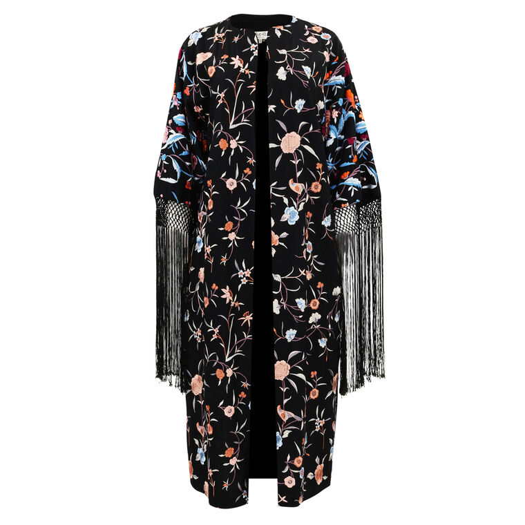 Priscilla Embroidery Robe image number null