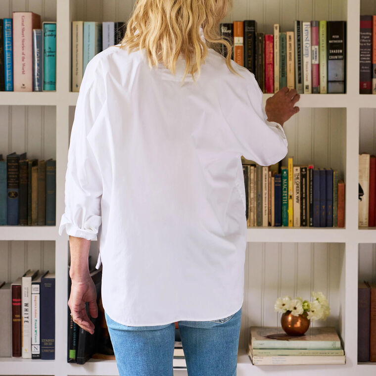 Oona Continuous Sleeve Button-Up Shirt image number null